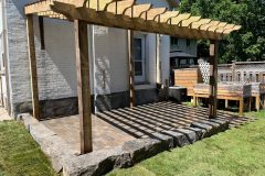 Pergola and Paver Patio