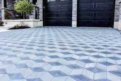 Interlocking driveway, techo-bloc diamond paver